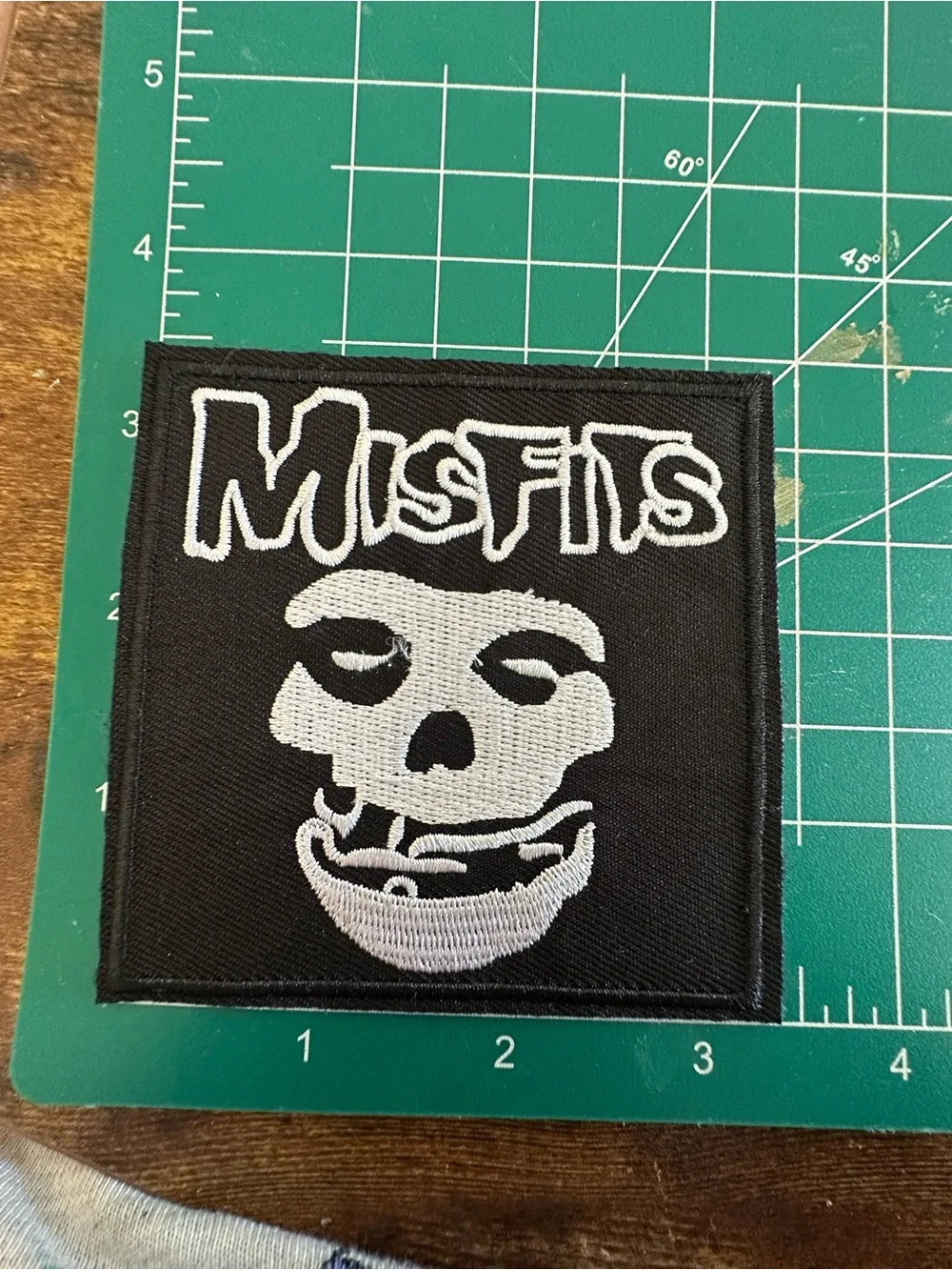 HAND CURATED black and white patch set